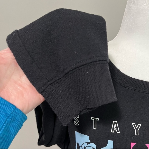 Disney Mickey Mouse Soft Knit Screened Image Crewneck Sweatshirt - Picture 8 of 14